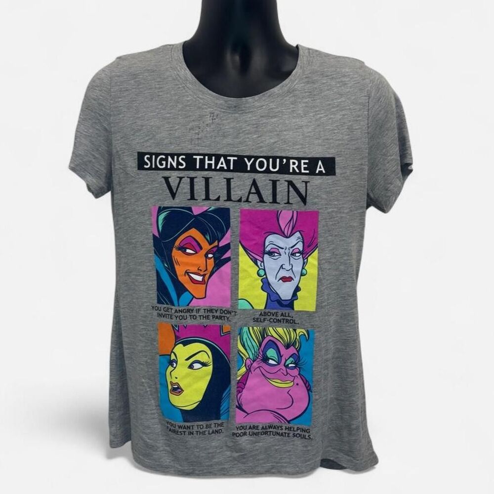 Disney Women's Grey T-shirt